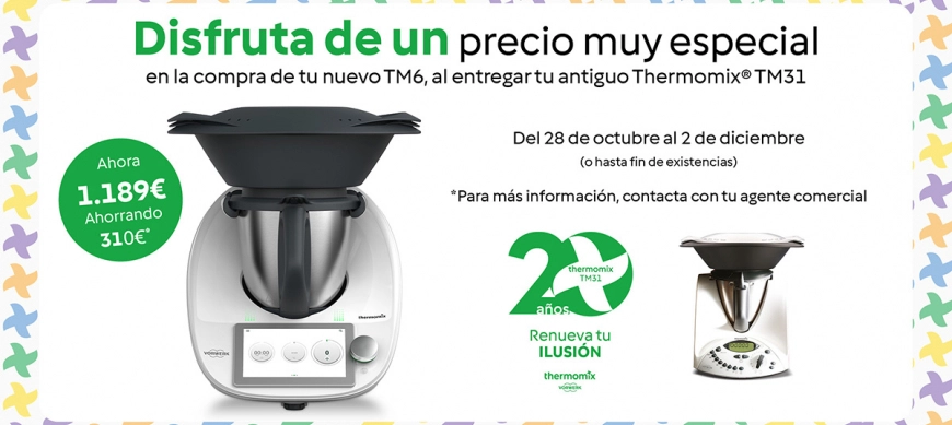 Thermomix®: 20 años después, renueva tu ilusión.
