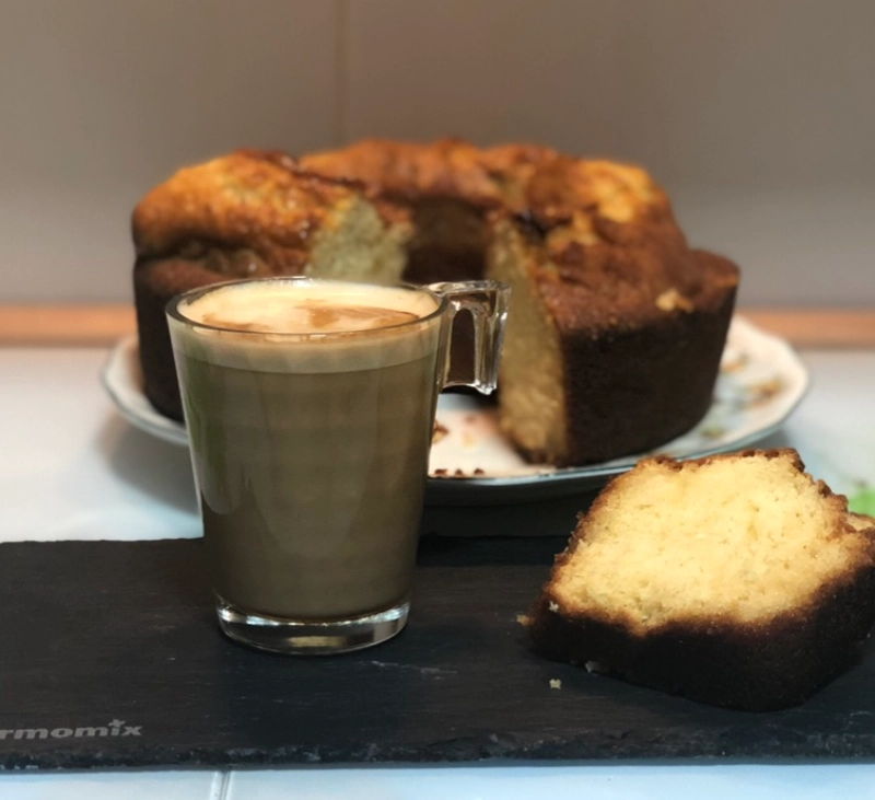 Bizcocho con glaseado de mantequilla (Kentucky butter cake