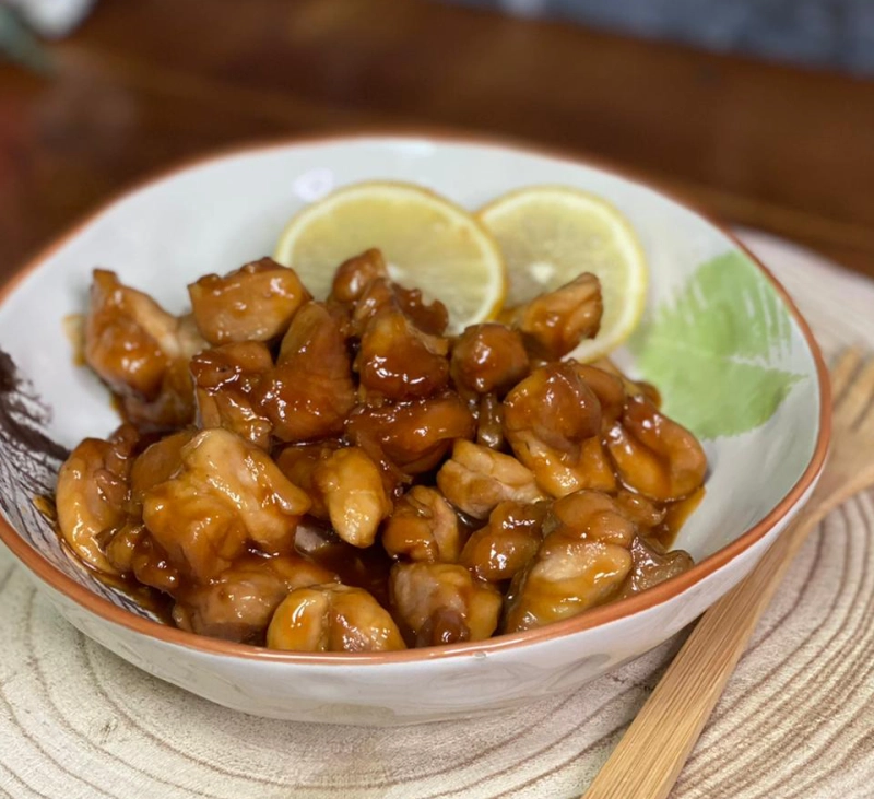 POLLO AL LIMÓN ESTILO ORIENTAL