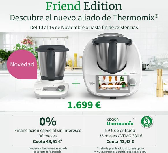 Edición Limitada: Thermomix® @ + Friend Edition