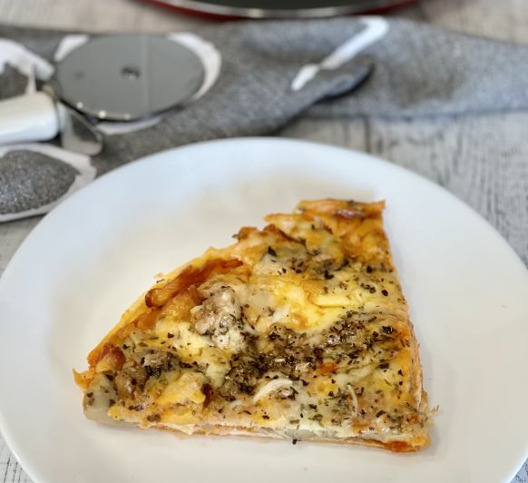 PIZZA NUBE. SIN GLUTEN. SIN CARBOHIDRATOS
